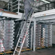SAS (2022) - Scala di appoggio professionale in alluminio - High safety professional leaning ladder