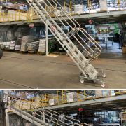 SRI - Single elevating ladder with variable inclination - 