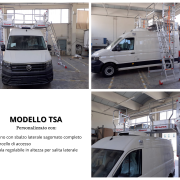 Scala speciale mod. TSA - équipements spéciaux pour la maintenance des véhicules automobiles.