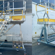 SRA - Height adjustable ladder - Height adjustable professional aluminium ladder