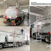 Special ladder mod. TSA - Special equipment for vehicle maintenance