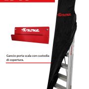 LADY - Scala professionale a forbice in alluminio  - Professional A-frame aluminium ladder, household ladder