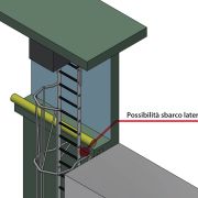 Scala alla marinara SVS.1 - Vertical safety ladder with landing